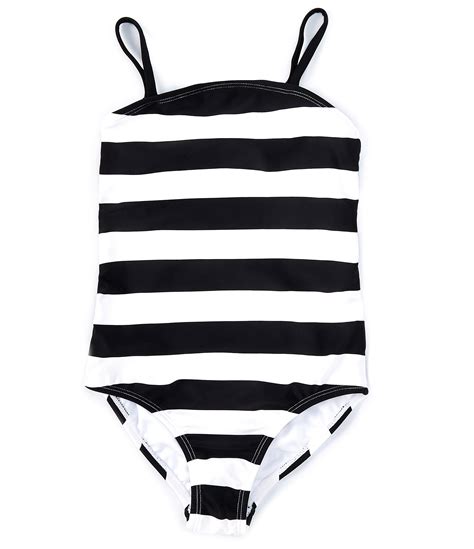 Raisins Big Girls 7 16 Striped One Piece Swimsuit Dillards