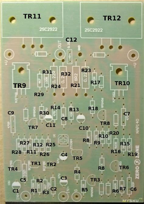 Naim Nap140 Pcb Клонируем усилитель мощности УНЧ Naim Nap250