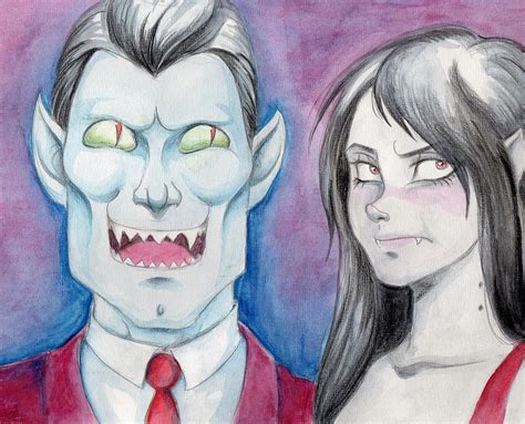 Hunson Abadeer and Marceline by Miezessin on DeviantArt