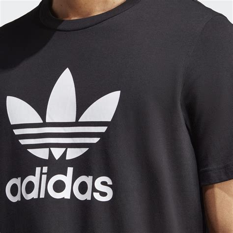 Adidas Originals Trefoil Men S T Shirt Black Ia4815