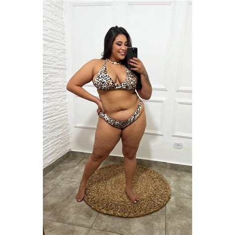 Biquini Feninino Plus Size Asa Delta Moda Praia Varias Cores Bojo