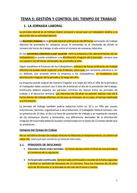 TEMA 5 Apuntes depe II TEMA 5 GESTIÓN Y CONTROL DEL TIEMPO DE