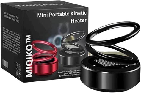 Amazon MIQIKO Portable Kinetic Molecular Heater Black 1PCS