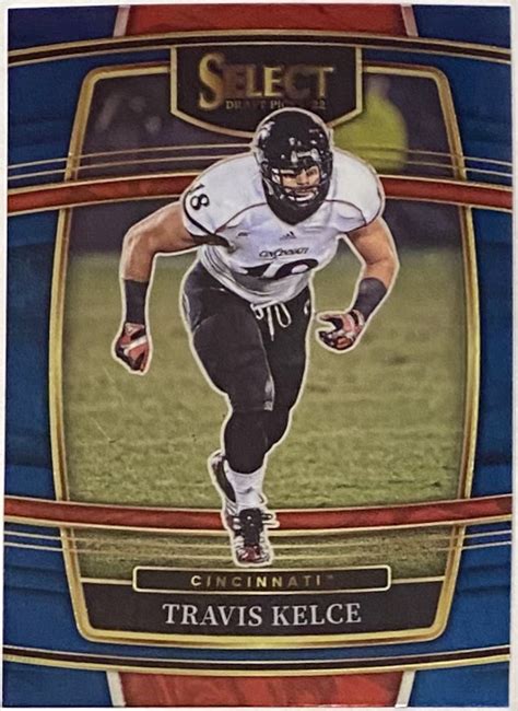 Travis Kelce 2022 Panini Select Draft Picks Cincinnati Bearcats ...