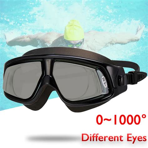 Myopia Swimming Goggles Swim Silicone Myopia Swim Eyewear 1 5 10