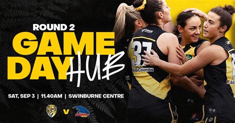 Aflw Game Day Hub