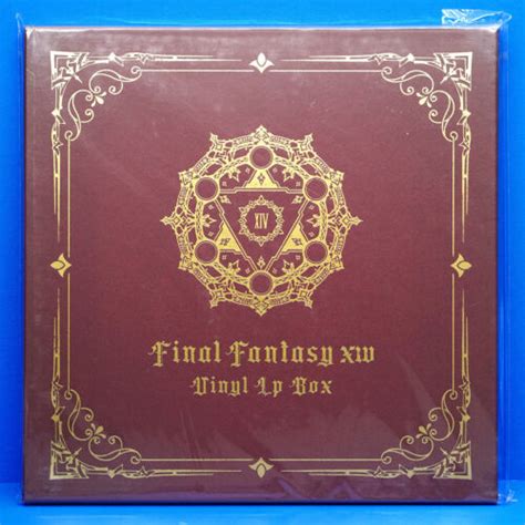 Final Fantasy XIV FF 14 Soundtrack Vinyl Record Box Set 4 X LP MP3