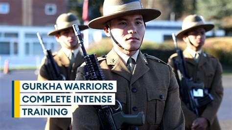 British Army S Newest Gurkha Warriors Pass Out At Catterick Youtube