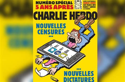 Cinq ans après lattentat Charlie Hebdo dénonce la pensée formatée