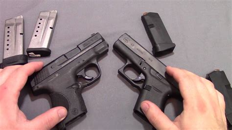 Glock 43 Vs S W Shield YouTube