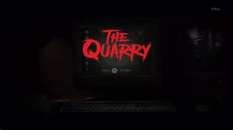 The Quarry Gameplay Walkthrough Part Epilogue Youtube