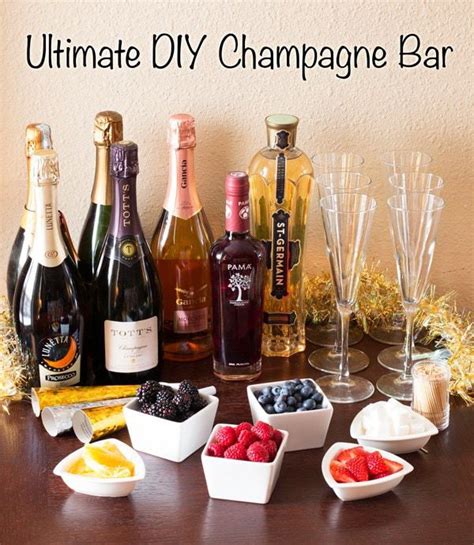 Ultimate DIY Champagne Bar | Cake 'n Knife