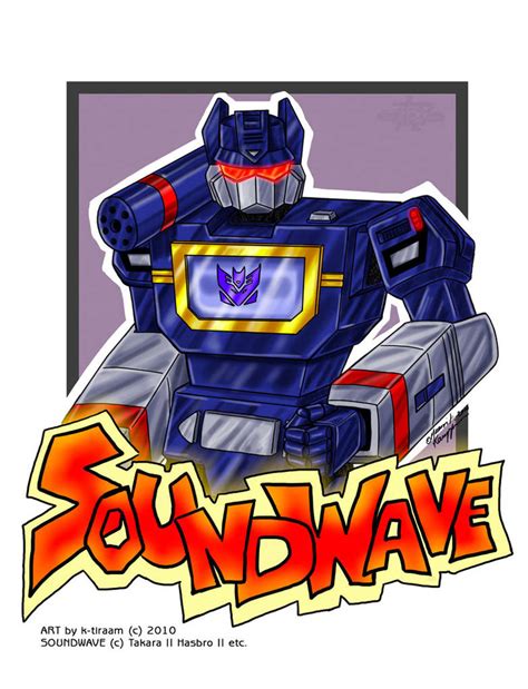 Soundwave By K Tiraam On Deviantart