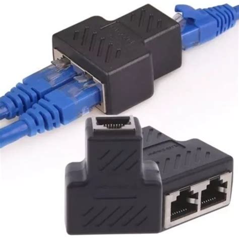 Adaptador Duplicador Para Cabo De Rede Rj45 Fêmeas Entradas MercadoLivre