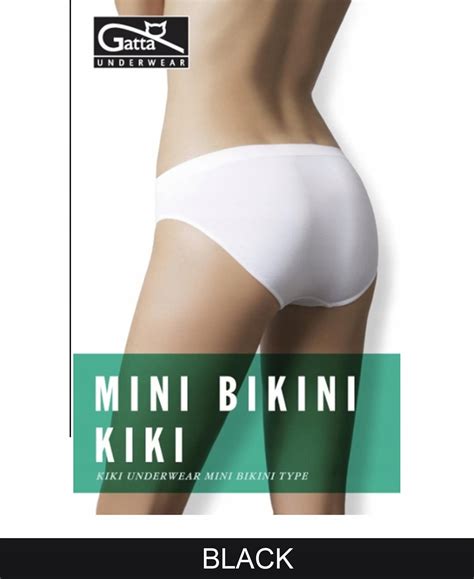 GATTA Majtki M Bikini Kiki L Black Ceny I Opinie Ceneo Pl