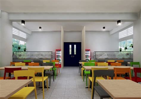 desain kantin sekolah  koleksi gambar