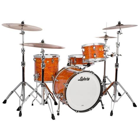 Ludwig Classic Maple Downbeat Mod Orange 20 5pcs