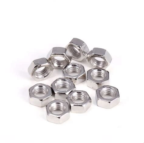 Carbon Steel Galvanized Hex Nut Hex Nut Screw Nut 30 Pieces For Sale In