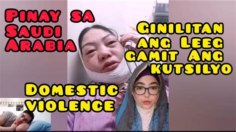 Pinay In Saudi Arabia Viral Video A Filipina Victim Of Domestic Violence In The Middle East