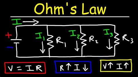 Ohm S Law YouTube Ohms Law Organic Chemistry Tutor Ohms