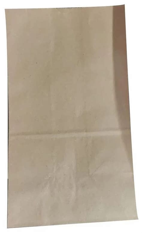 Brown 7x5x12inch Square Bottom Paper Bags For Grocery Capacity 2kg