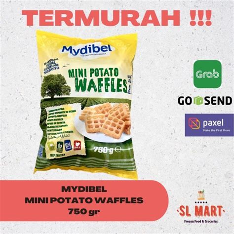 Jual Mydibel Mini Potato Waffles Gram Kentang Goreng Mini Waffles