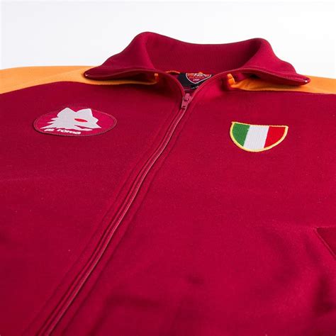 Copa Football As Roma Scudetto Retro Trainingsjacke Spezialist