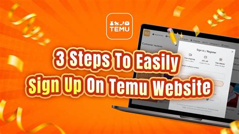 How To Sign Up On Temu Website YouTube