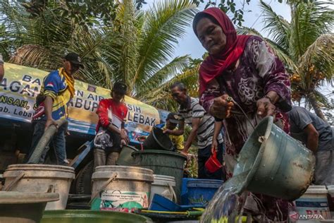 Desa Di Lebak Krisis Air Bersih Antara News Banten