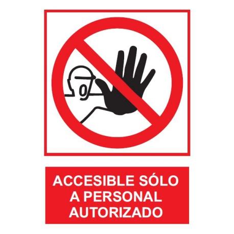 Imagen De Prohibido El Paso Solo Personal Autorizado Medidas De