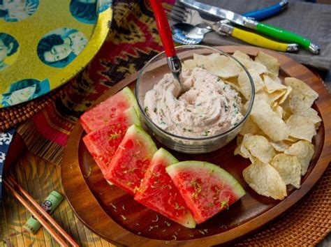 Whipped Spam Dip and Taro Chips Recipe | Food Network