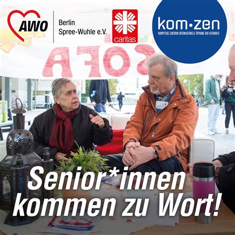 Senior Innen Kommen Zu Wort Das Kom Zen Bei Der Er Ffnung Der