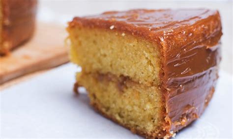 Torta De Vainilla Rellena Con Arequipe Haz De Oros Familar