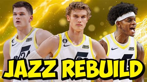 Realistic Utah Jazz Rebuild With Taylor Hendricks In Nba 2k23 Youtube