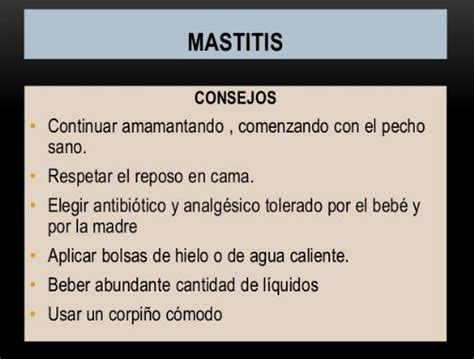 Tratamiento Para La Mastitis La Infección Más Común De La Lactancia