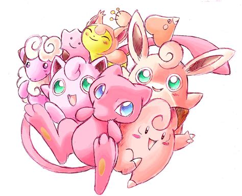 Pink Pokemon By Naaraskettu On Deviantart