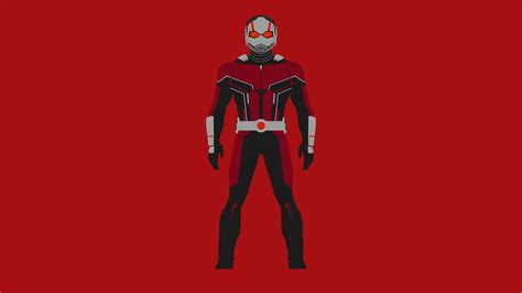 Ant Man Minimalism 4k Wallpaper Hd Superheroes Wallpapers 4k Wallpapers