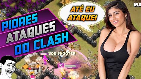 Os Piores Ataques De Guerra No Clash Of Clans Youtube