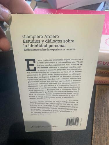 Estudios Y Dialogos Sobre La Identidad Personal Cuotas sin interés