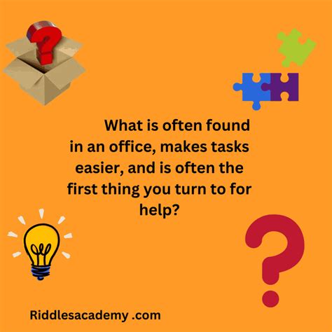 115 Best Workplace Riddles Office Fun Riddles Academy