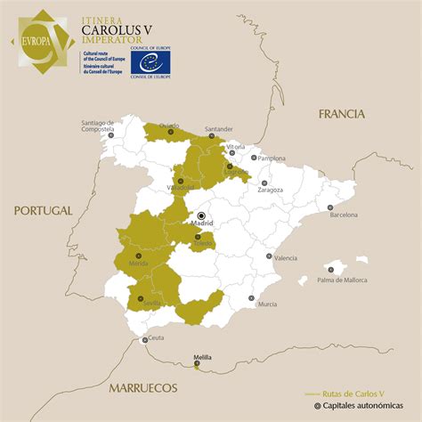 Rutas de Carlos V RUTAS CULTURALES DE ESPAÑA