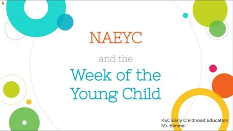 Naeyc And Week Of The Young Child Youtube