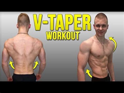 How to Get V-TAPER Body | Exercises With Dumbbells At Home - YouTube