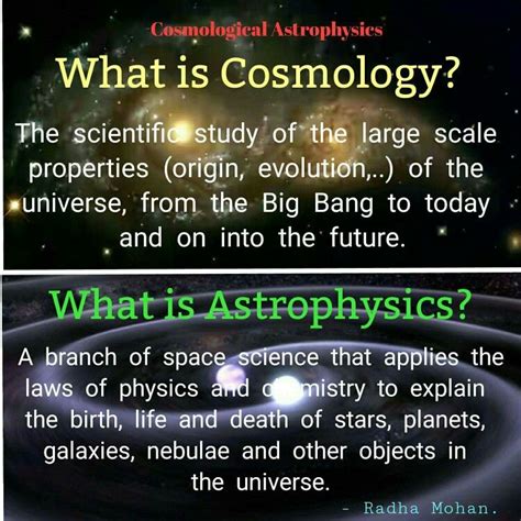 Cosmology And Astrophysics Astrophysics Astronomy Facts Space And Astronomy