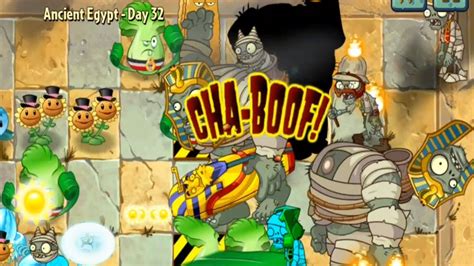 Plants Vs Zombies Gameplay Walkthrough Part Ancient Egypt Day