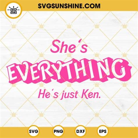 I Am Kenough Svg Bundle Ken Enough Svg Barbie And Ken Svg Png Dxf Eps