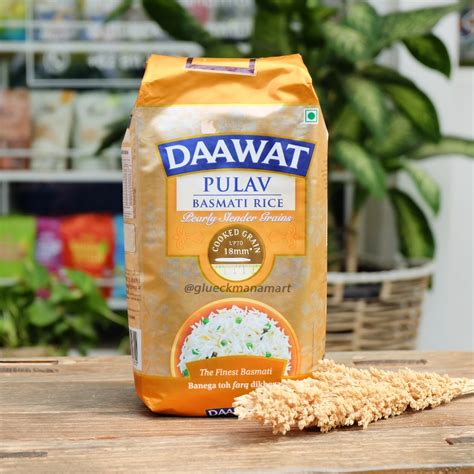 Jual Beras Basmati Daawat Pulav 1kg Shopee Indonesia