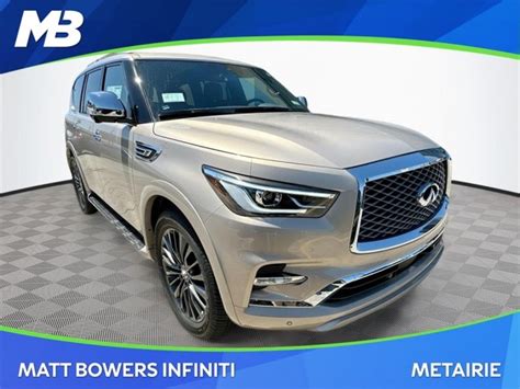 New 2024 INFINITI QX80 SENSORY 4WD SUV In Metairie 10019 Matt Bowers