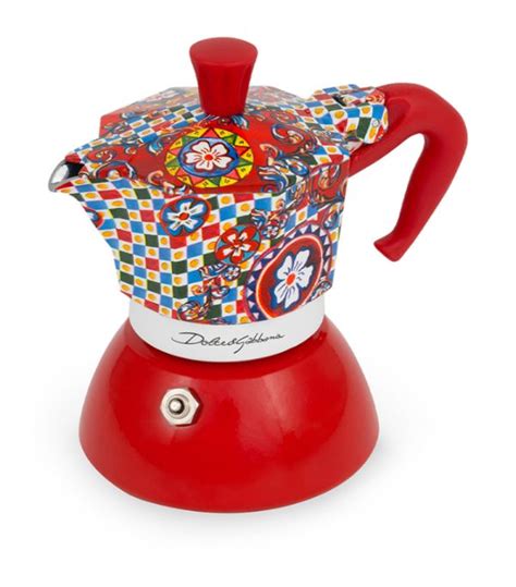 Dolce Gabbana Multi X Bialetti Small Moka Induction 2 Cup Coffee