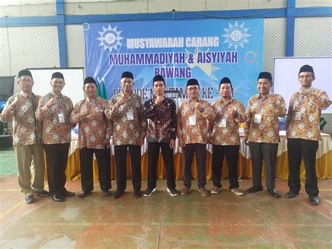 Sukses Musycab Muhammadiyah Dan Aisyiyah Bawang Ini 3 Proses Dan